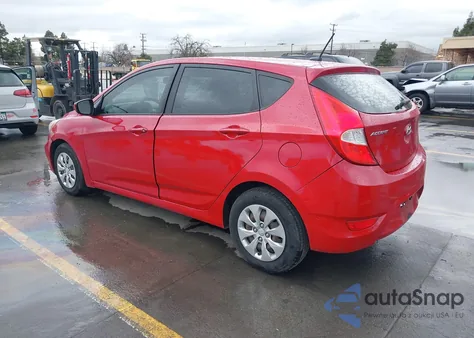 2016 Hyundai Accent Se from USA, damaged, VIN KMHCT5AE1GU261194